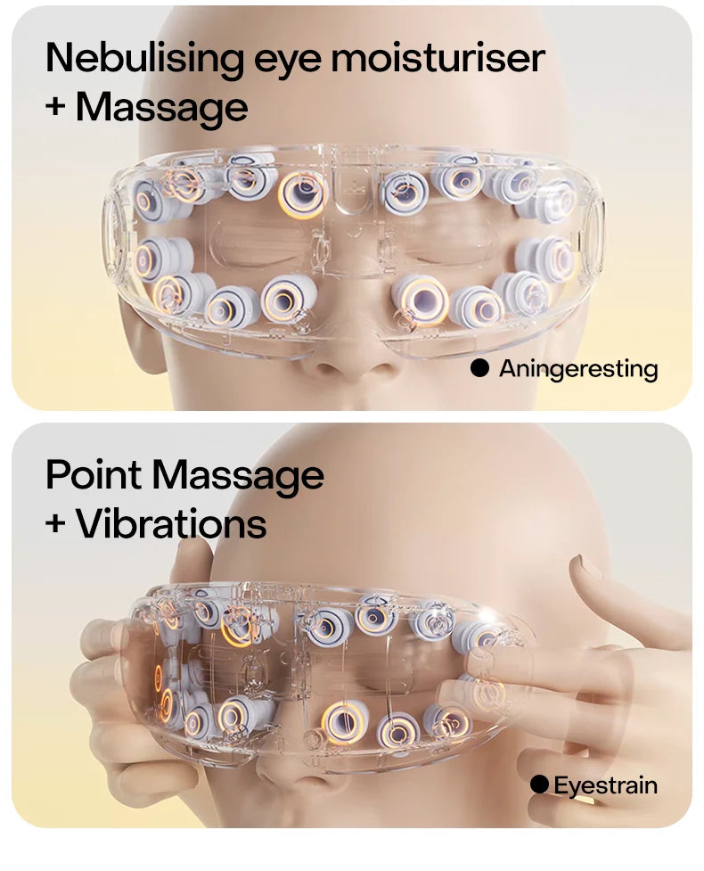 Nano Steam Eye Massager - Warm Spa Acupressure Mask - View 10 | Alpha Medical Care