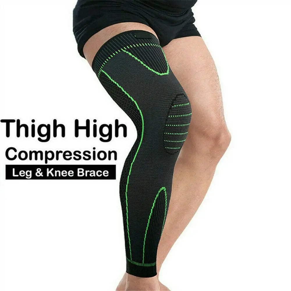 Full Leg Compression Sleeve - Unisex Knee Support - Features | Alpha Medical Care