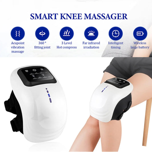 Foreverlily Smart Knee Massager - Vibration & Air Pressure - View 10 | Alpha Medical Care
