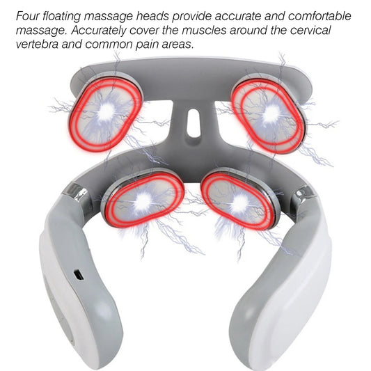 Neck Massage Machine - 4-Head Heating Protection - Detail View | Alpha Medical Care