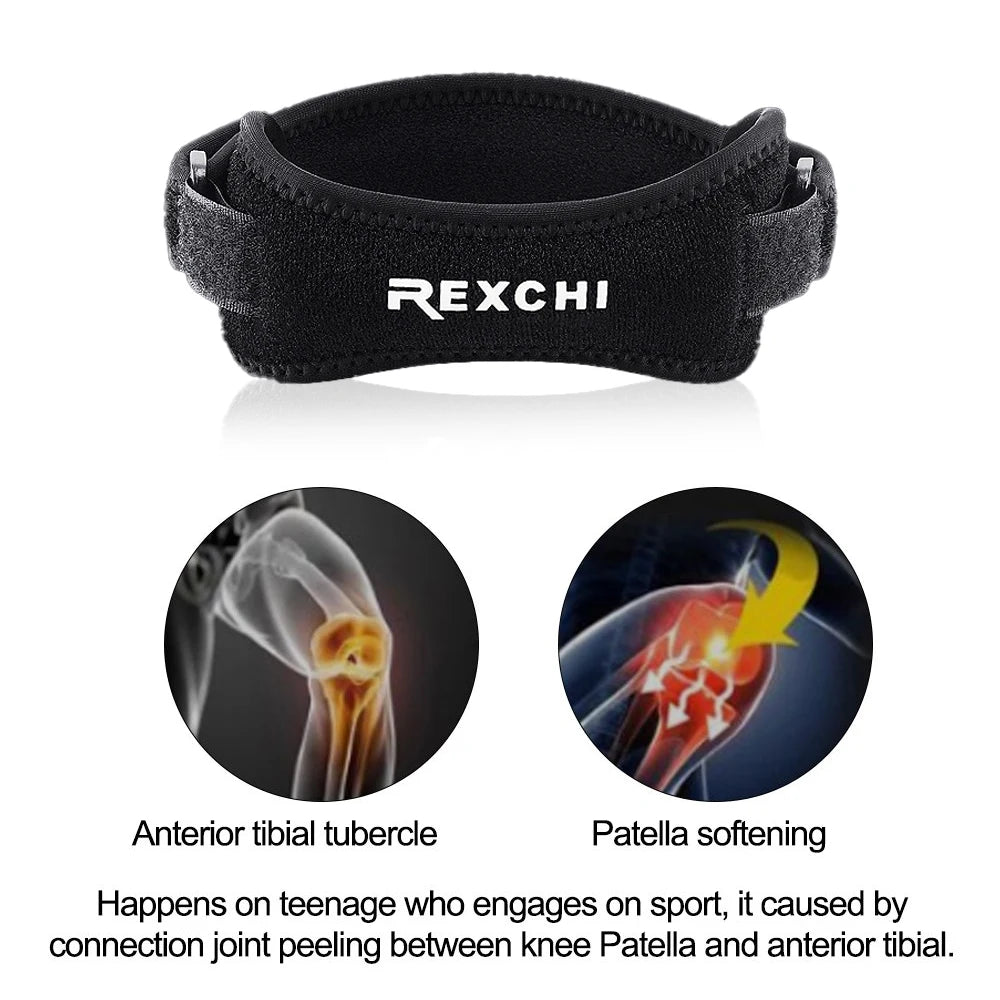 Patella Knee Tendon Strap - Sports Support & Stabilizer - View 17 | Alpha Medical Care