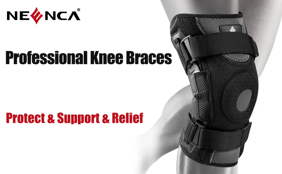 NEENCA Hinged Knee Brace - Side Stabilizers Support - Features | Alpha Medical Care