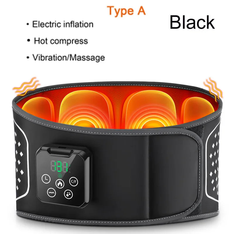 Electric Lumbar Massager - Heated Vibration Back Brace - View 32 | Alpha Medical Care