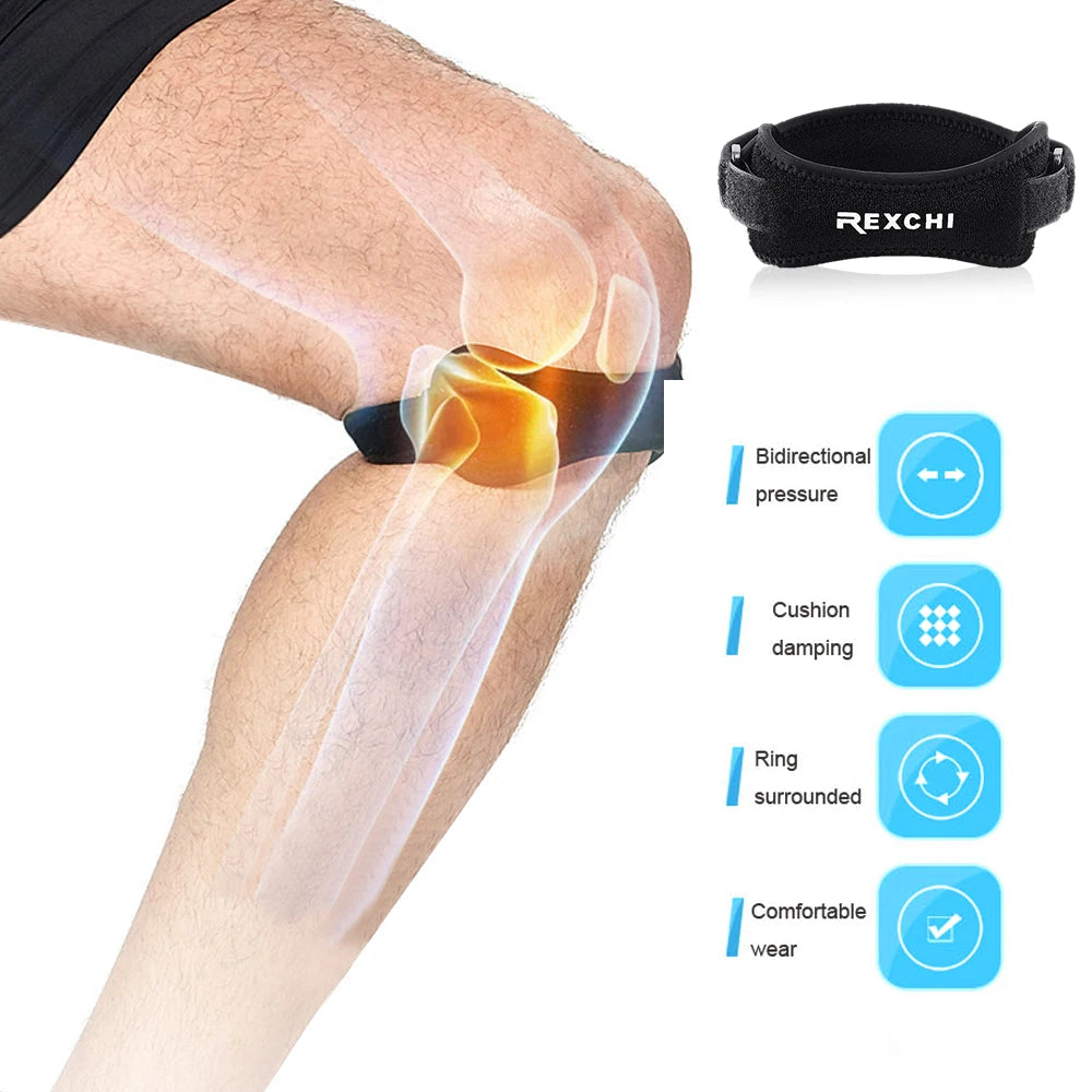 Patella Knee Tendon Strap - Sports Support & Stabilizer - View 16 | Alpha Medical Care