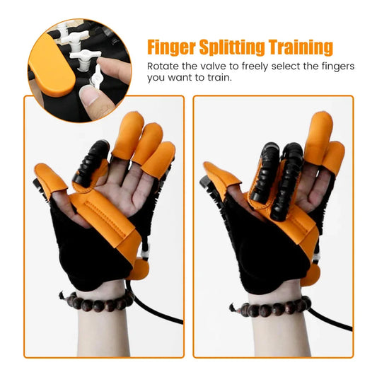 Rehabilitation Robot Gloves - Mirror Training Device - Detail View | Alpha Medical Care