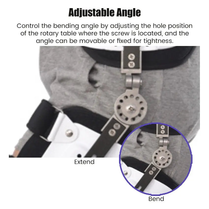 Hip Fixation Brace - Femoral Thigh Fracture Support - View 15 | Alpha Medical Care