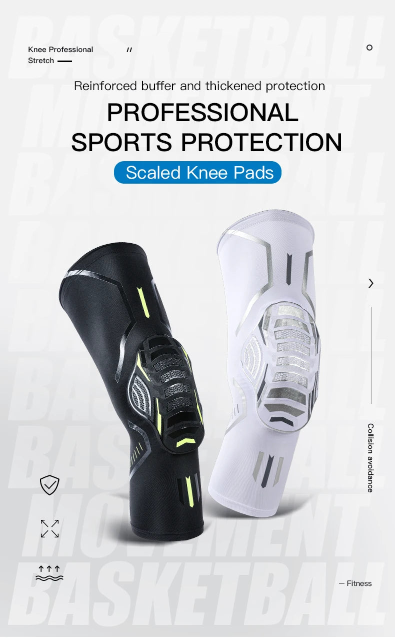 Basketball Knee Pad - Honeycomb Shock Protection - Features | Alpha Medical Care
