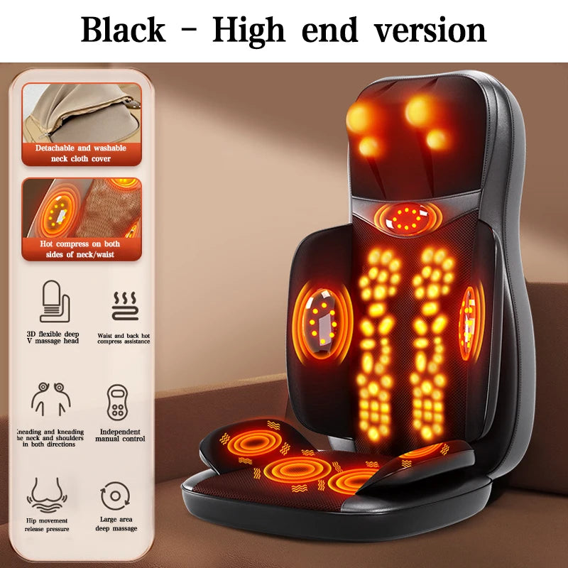 Shiatsu Massage Chair | Full Body Electric Therapy