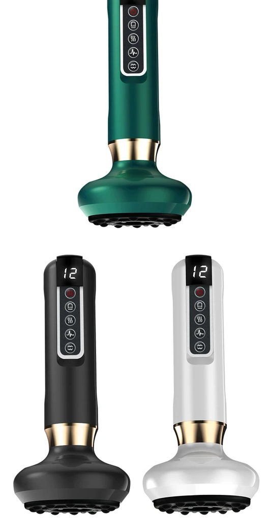 Electric Medical Cupping Therapy Set Beauty Massager Glass Jars Anti Cellulite Cupping Vacuum Slimming Guasha