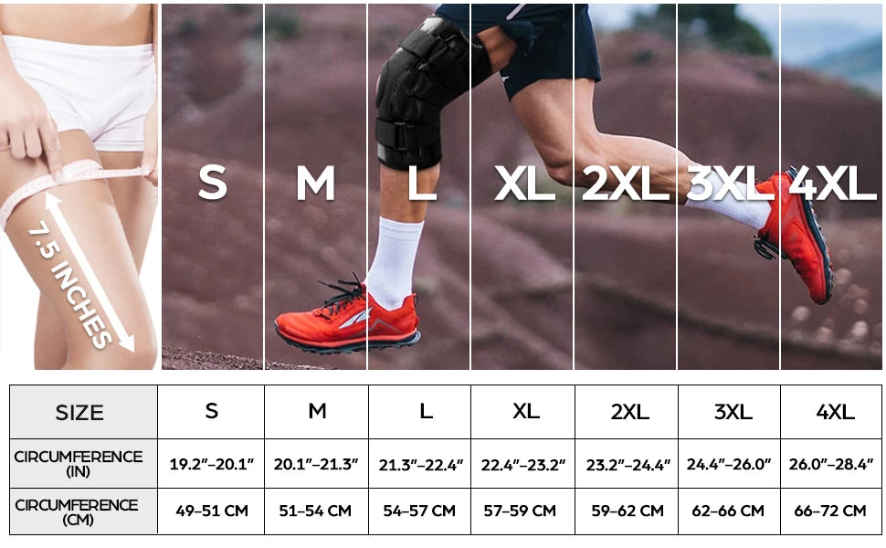 NEENCA Hinged Knee Brace - Side Stabilizers Support - View 14 | Alpha Medical Care