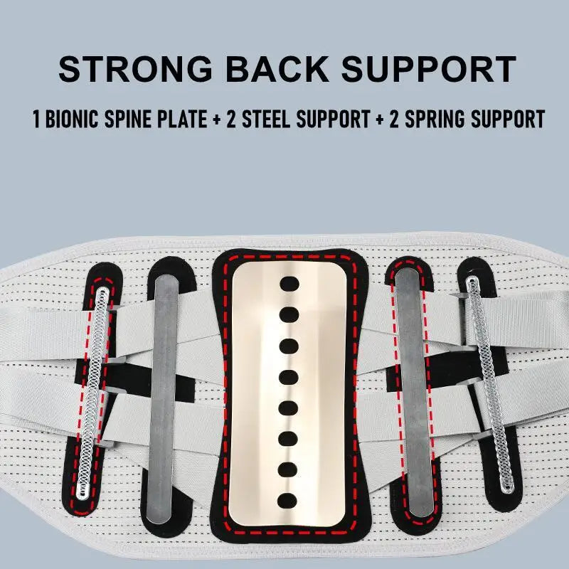 Lumbar Support Belt - Disc Herniation & Pain Relief Brace - View 16 | Alpha Medical Care