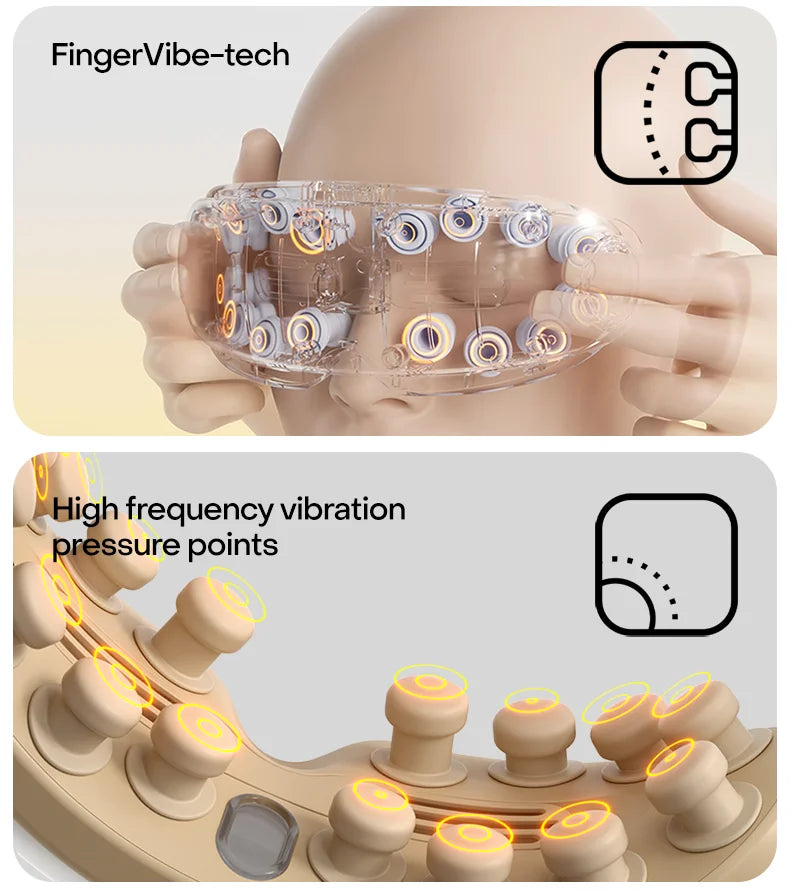 Nano Steam Eye Massager - Warm Spa Acupressure Mask - View 14 | Alpha Medical Care