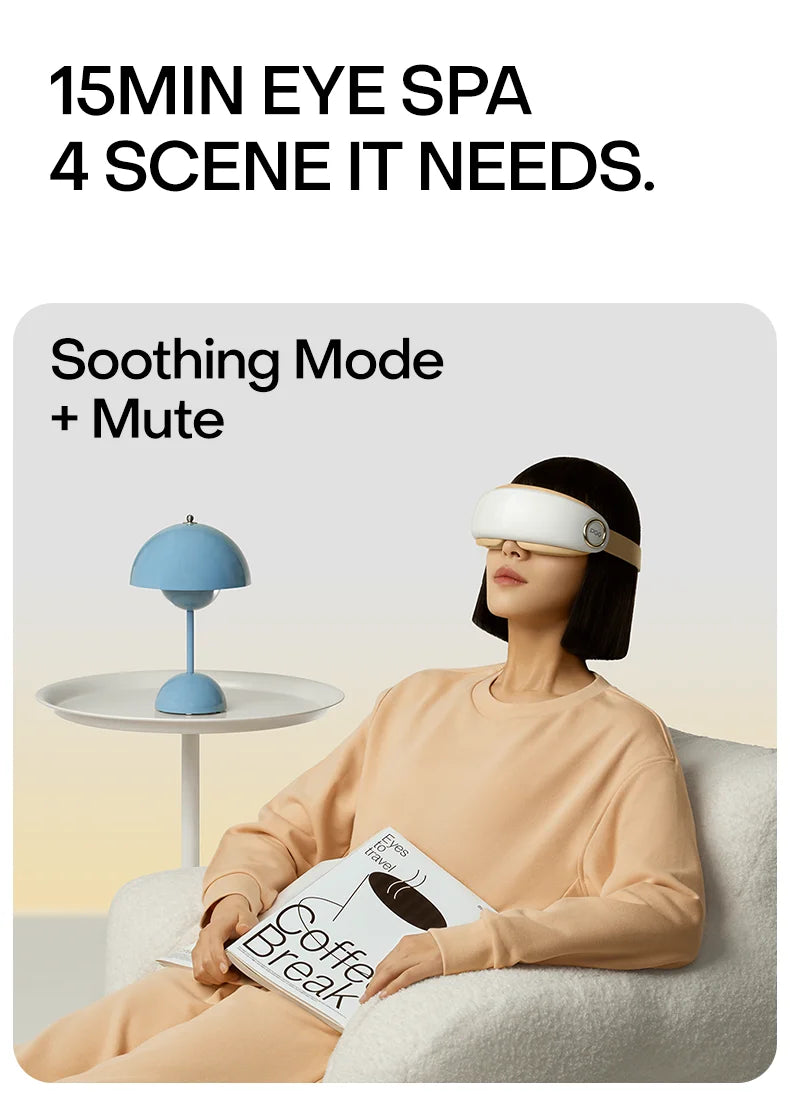 Nano Steam Eye Massager - Warm Spa Acupressure Mask - View 19 | Alpha Medical Care