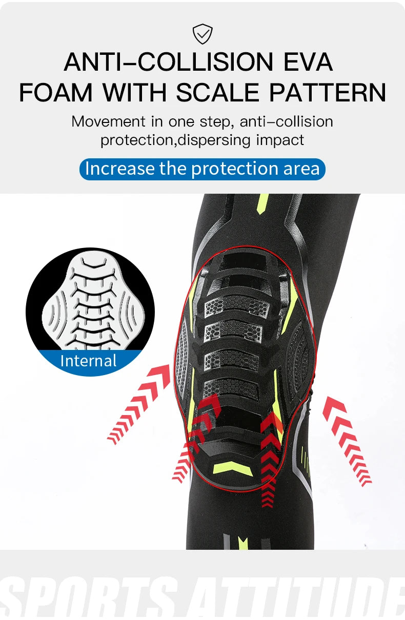 Basketball Knee Pad - Honeycomb Shock Protection - View 11 | Alpha Medical Care