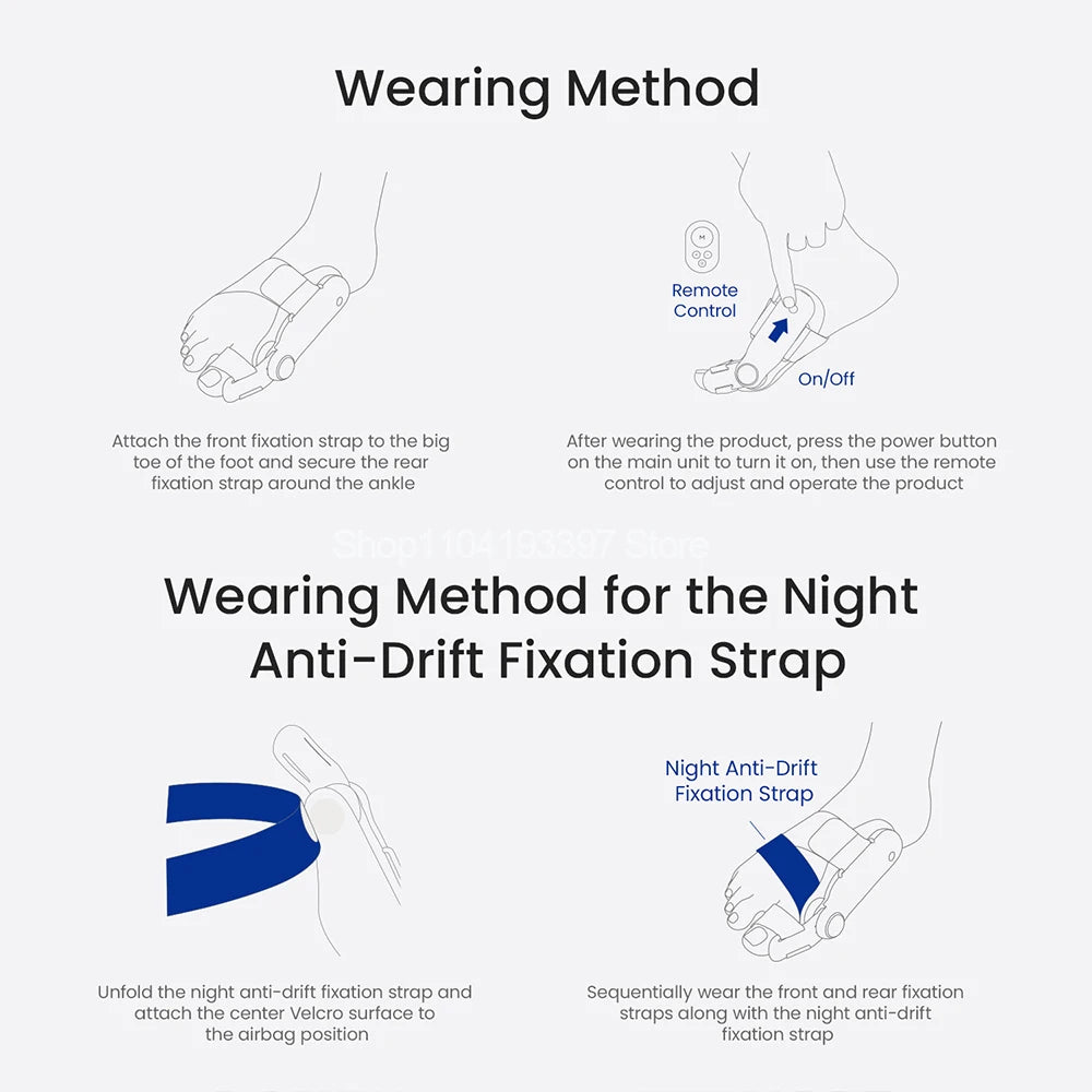 Bunion Corrector Airbag | Hallux Valgus Treatment