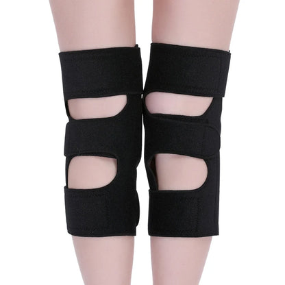 Tourmaline Magnetic Knee Pads - Self-Heating Support - Detail View | Alpha Medical Care