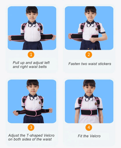 Kids Posture Corrector - Adjustable Back Support for Children - View 18 | Alpha Medical Care