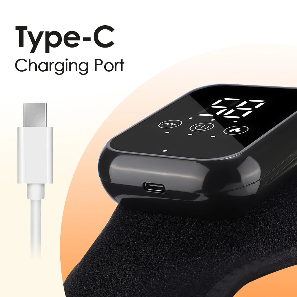 Electric Ankle Brace - Hot Compress & Vibration Massage - View 14 | Alpha Medical Care