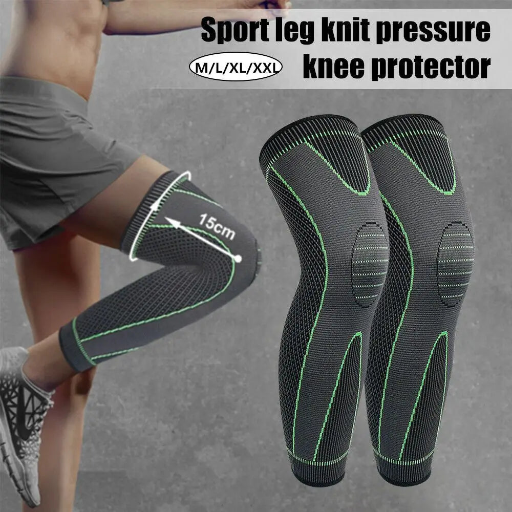 Full Leg Compression Sleeve - Unisex Knee Support | Alpha Medical Care