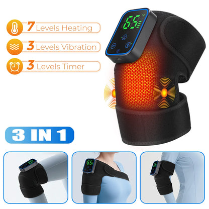 Vibration Shoulder Steamer - Heated Belt Massager - View 38 | Alpha Medical Care