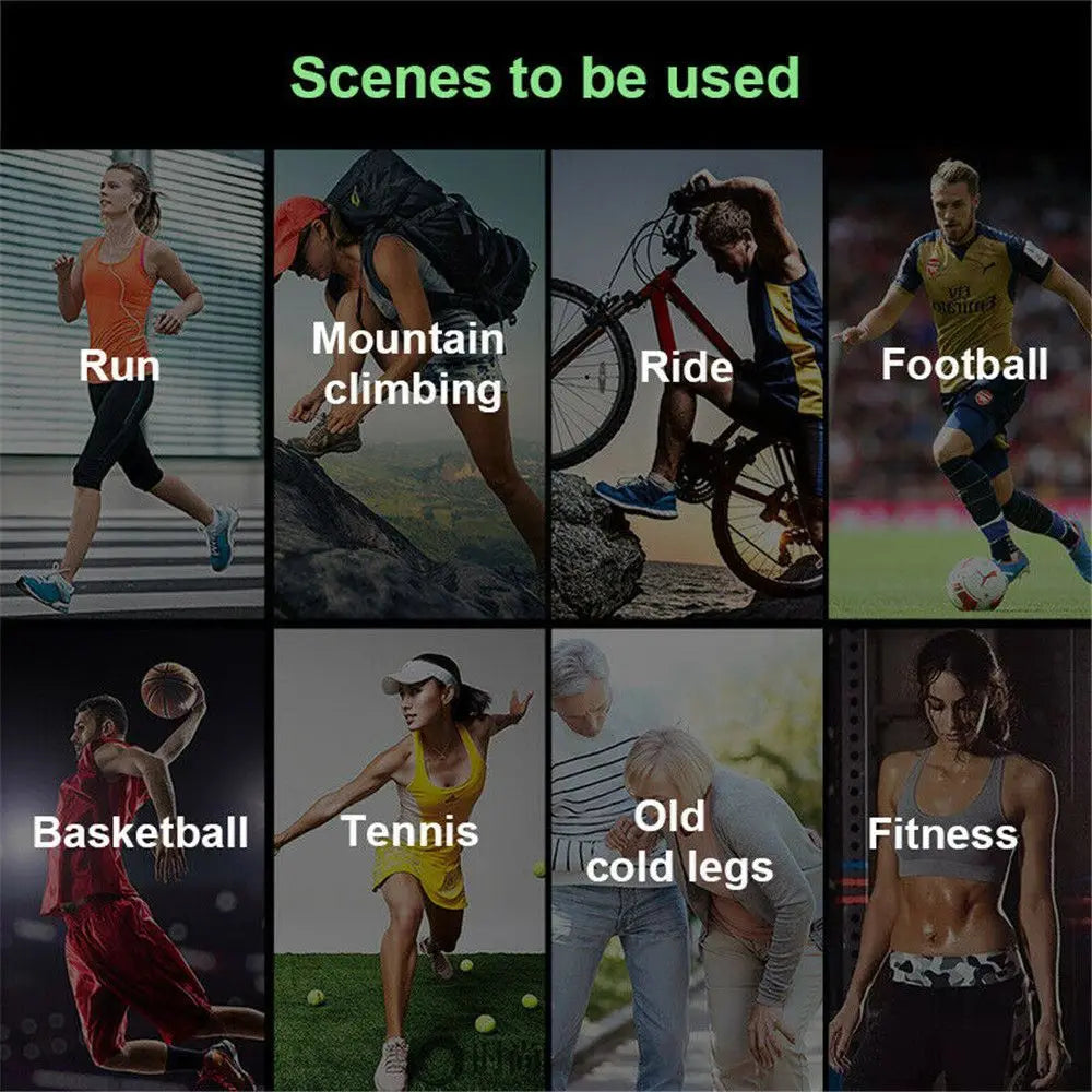 Full Leg Compression Sleeve - Unisex Knee Support - Close-Up | Alpha Medical Care