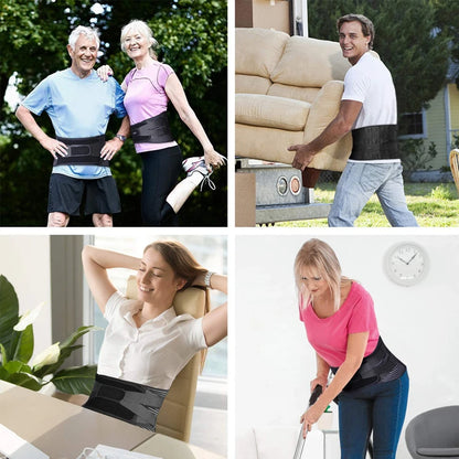 Lower Back Brace - 6 Stays Anti-Skid Lumbar Support - View 31 | Alpha Medical Care