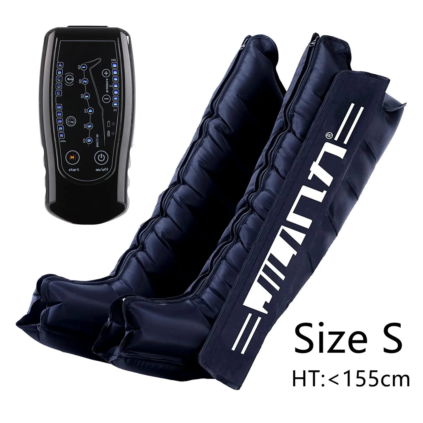 Leg Recovery Boots - 6 Chambers Air Compression Massager - View 26 | Alpha Medical Care