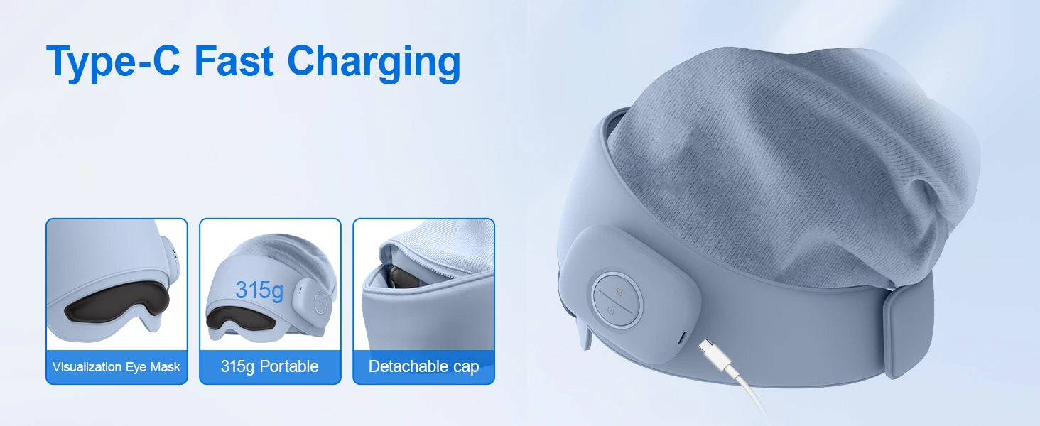 Head & Eye Massager - Heat, Fatigue & Stress Relief - View 10 | Alpha Medical Care