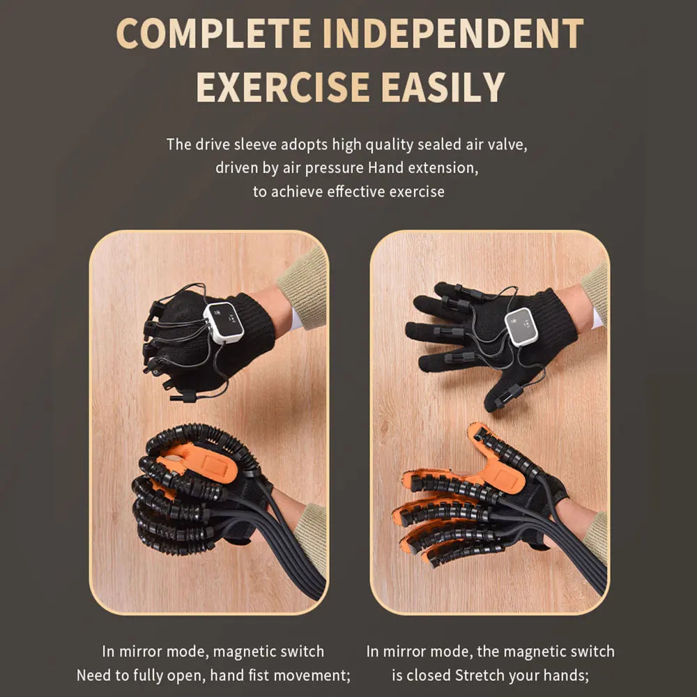 Rehabilitation Robot Gloves - Mirror Training Device - View 17 | Alpha Medical Care