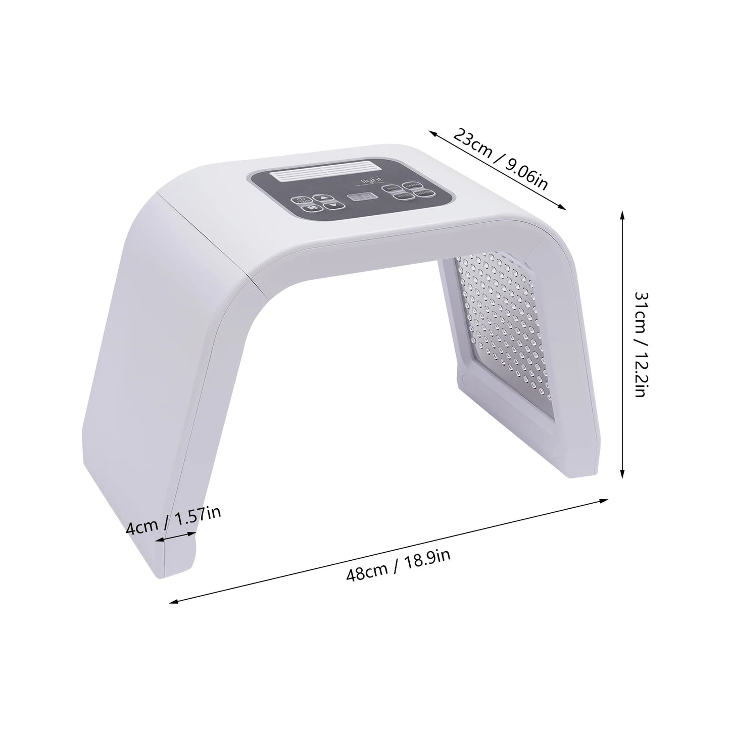 7 Color LED Light Therapy Face Mask - Anti-Aging - View 26 | Alpha Medical Care