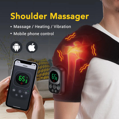 Vibration Shoulder Steamer - Heated Belt Massager - View 50 | Alpha Medical Care