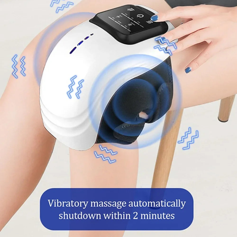 Foreverlily Smart Knee Massager - Vibration & Air Pressure - Detail View | Alpha Medical Care