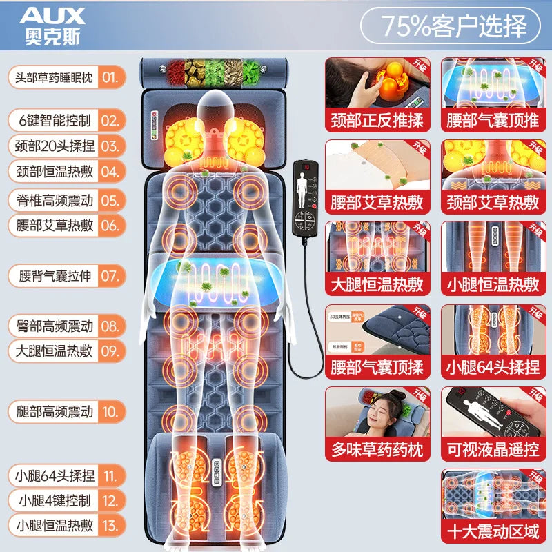 Air Massage Cushion | Electric Kneading Chair Pad - view 27