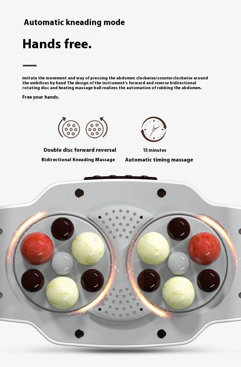 Stomach Massager - Bian Shi Hot Compress Abdominal - Close-Up | Alpha Medical Care