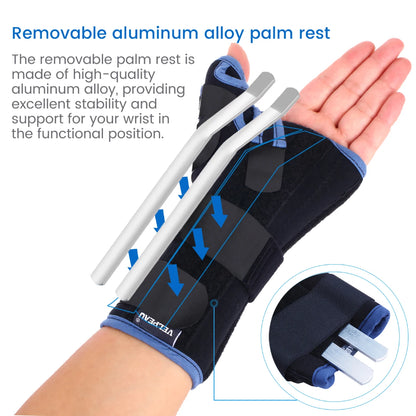 VELPEAU Wrist Splint - Carpal Tunnel Pain Relief - View 8 | Alpha Medical Care