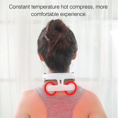 Neck Massage Machine - 4-Head Heating Protection - Side View | Alpha Medical Care