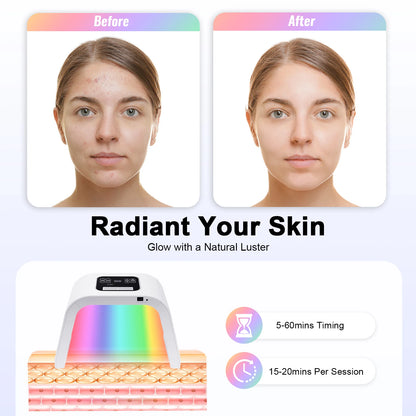 7 Color LED Light Therapy Face Mask - Anti-Aging - View 12 | Alpha Medical Care