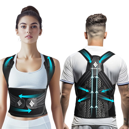 Posture Corrector - Adjustable Back Brace for Women Men | Alpha Medical Care