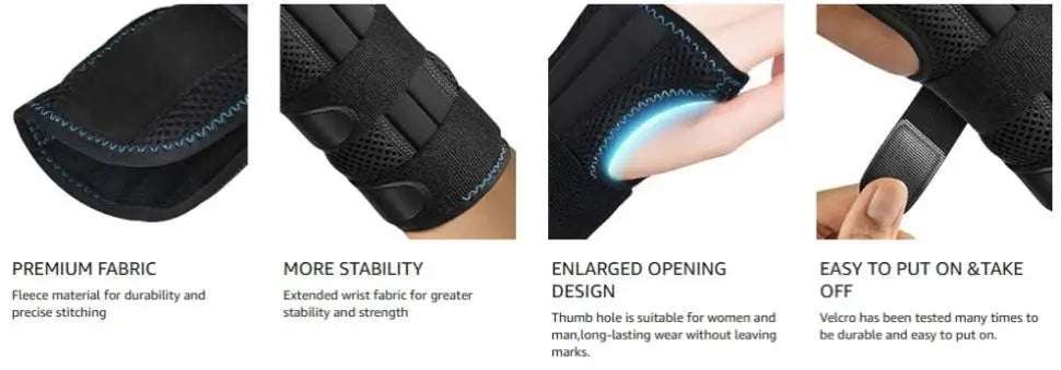 Adjustable Wrist Support Brace - Fitness & Pain Relief - View 9 | Alpha Medical Care