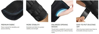 Adjustable Wrist Support Brace - Fitness & Pain Relief - View 9 | Alpha Medical Care