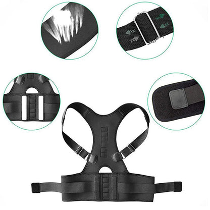 Magnetic Posture Corrector - Shoulder Orthopedic Brace - View 18 | Alpha Medical Care