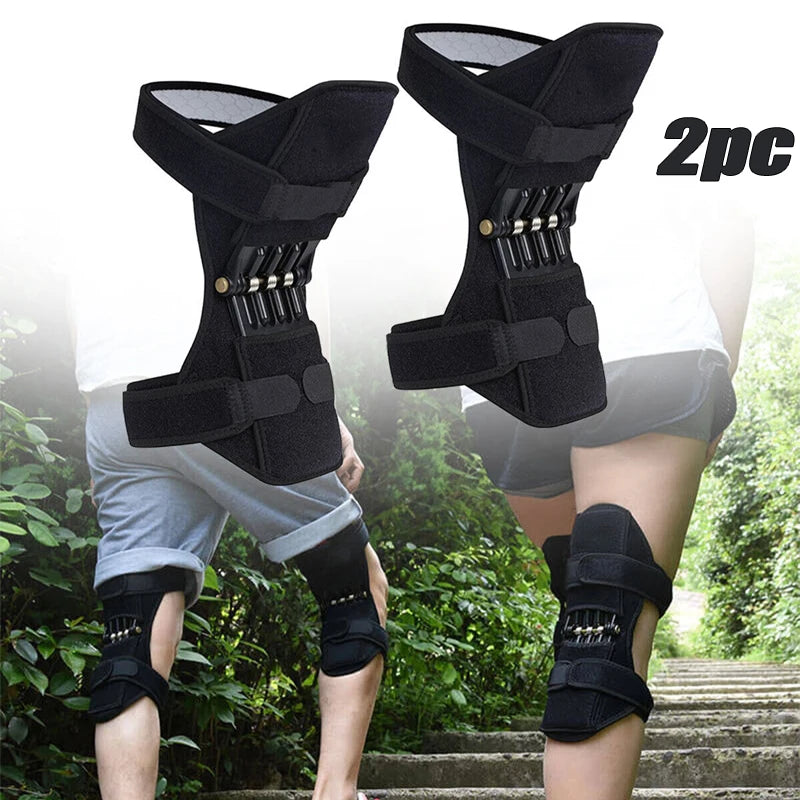 Dynamic Knee Support with Spring - Adjustable Joint Cushion | Alpha Medical Care