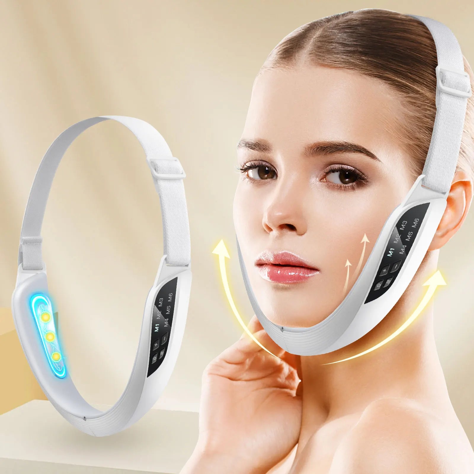 EMS V-Face Lifting Device - 6 Modes Microcurrent Massager | Alpha Medical Care