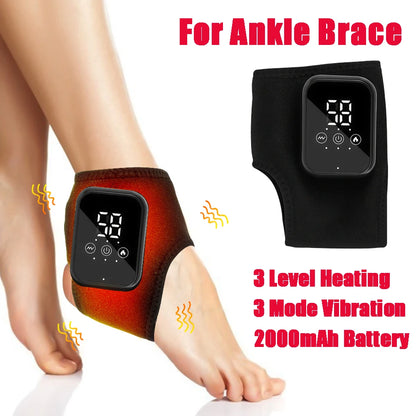 Electric Ankle Brace - Hot Compress & Vibration Massage - View 18 | Alpha Medical Care