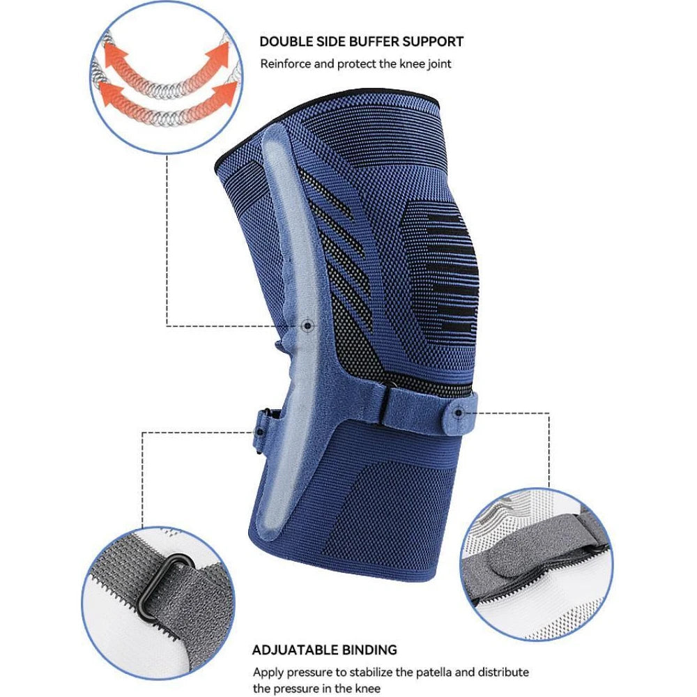 Sports Knee Pads - Pressurized Elastic Support Gym - View 16 | Alpha Medical Care