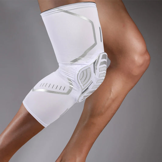 Basketball Knee Pad - Honeycomb Shock Protection - Detail View | Alpha Medical Care
