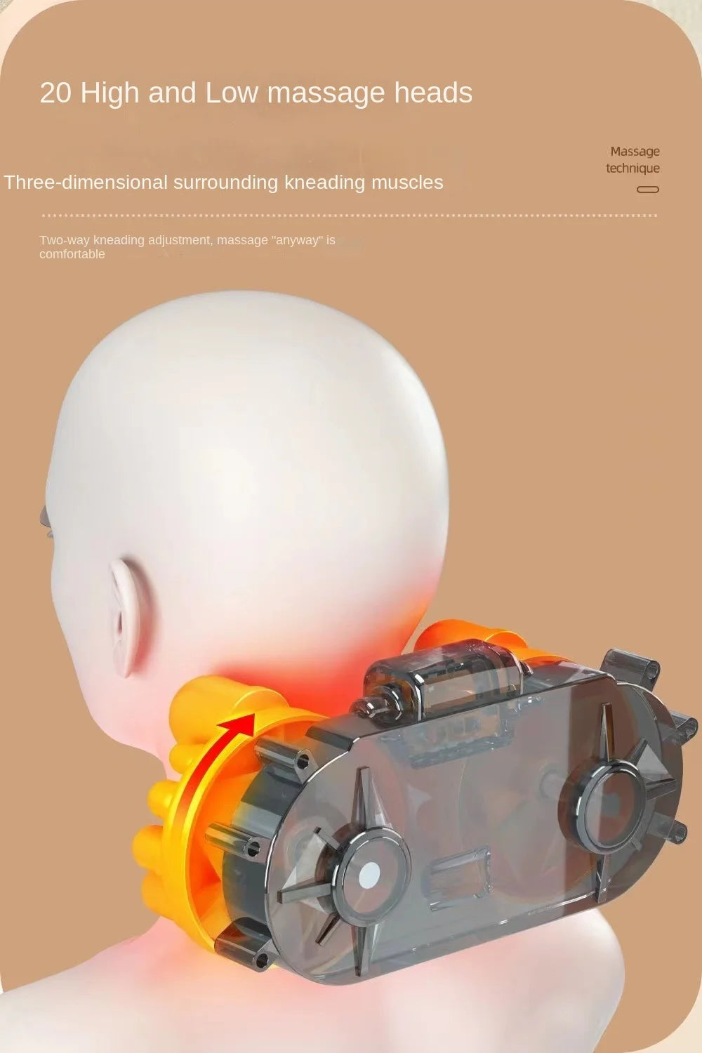 Air Massage Cushion | Electric Kneading Chair Pad - view 15