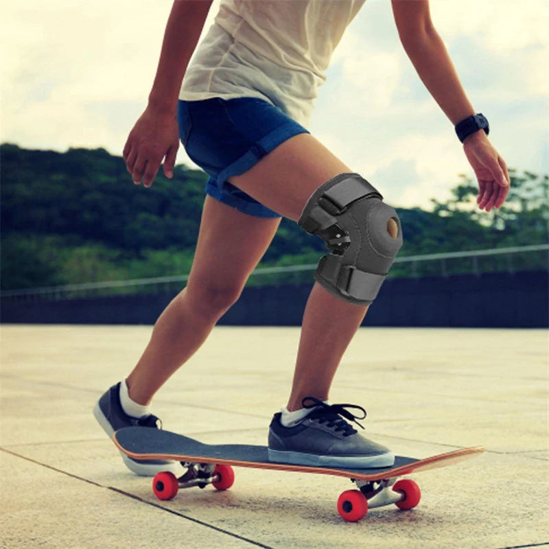 Hinged Knee Brace - Patella Stabilizer for Arthritis - View 8 | Alpha Medical Care