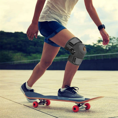 Hinged Knee Brace - Patella Stabilizer for Arthritis - View 8 | Alpha Medical Care