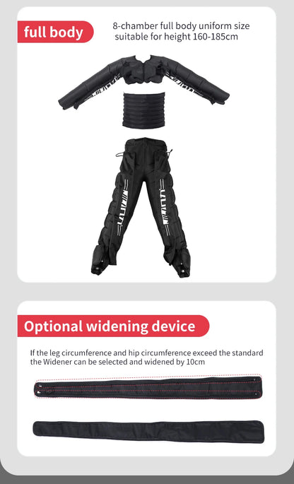 Leg Recovery Boots - 6 Chambers Air Compression Massager - View 20 | Alpha Medical Care